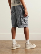 Givenchy - Straight-Leg Reflective Shell Cargo Shorts - Gray