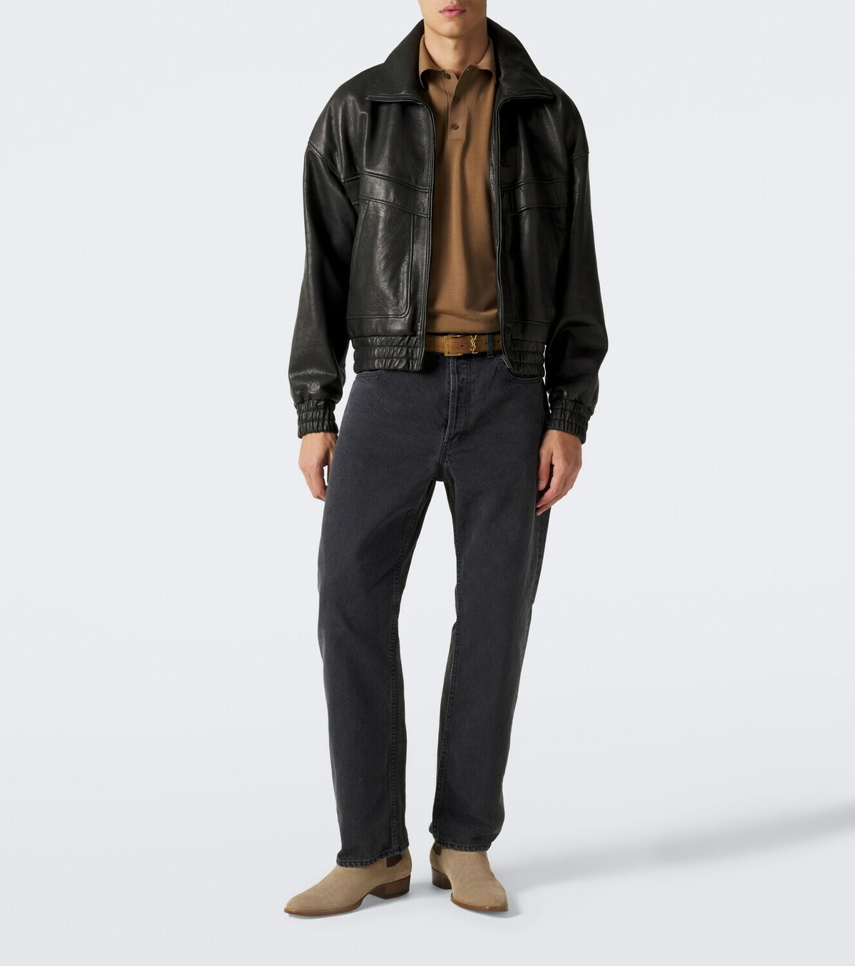 Saint Laurent Wool polo shirt