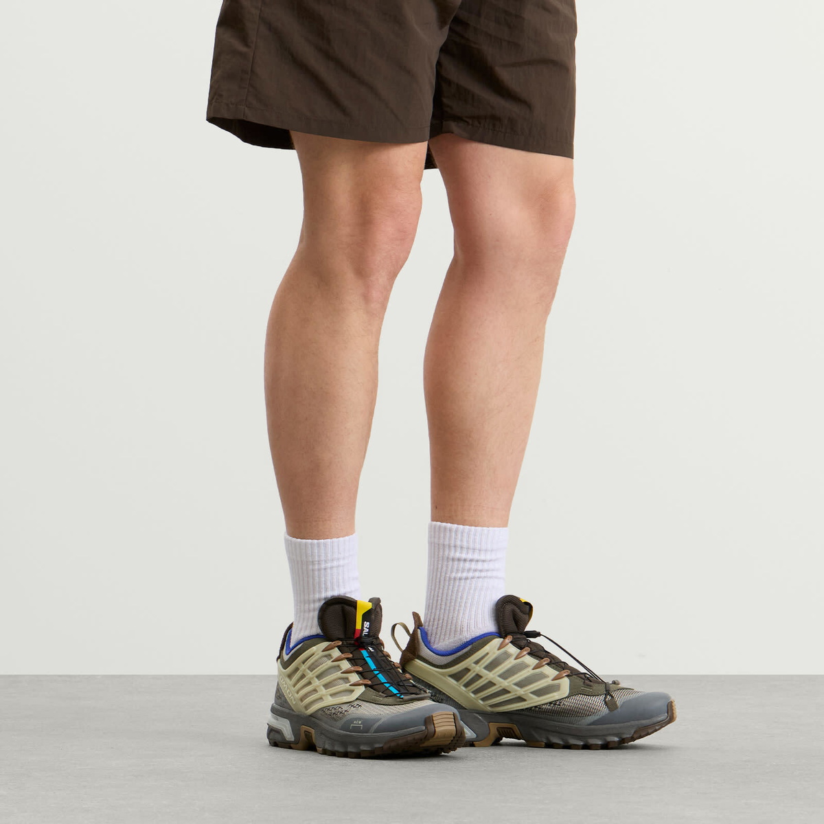 Salomon Men's x A-COLD-WALL ACS Pro Sneaker in Black Olive/Bog/Icicle