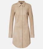 Stouls Geraldine suede shirt dress