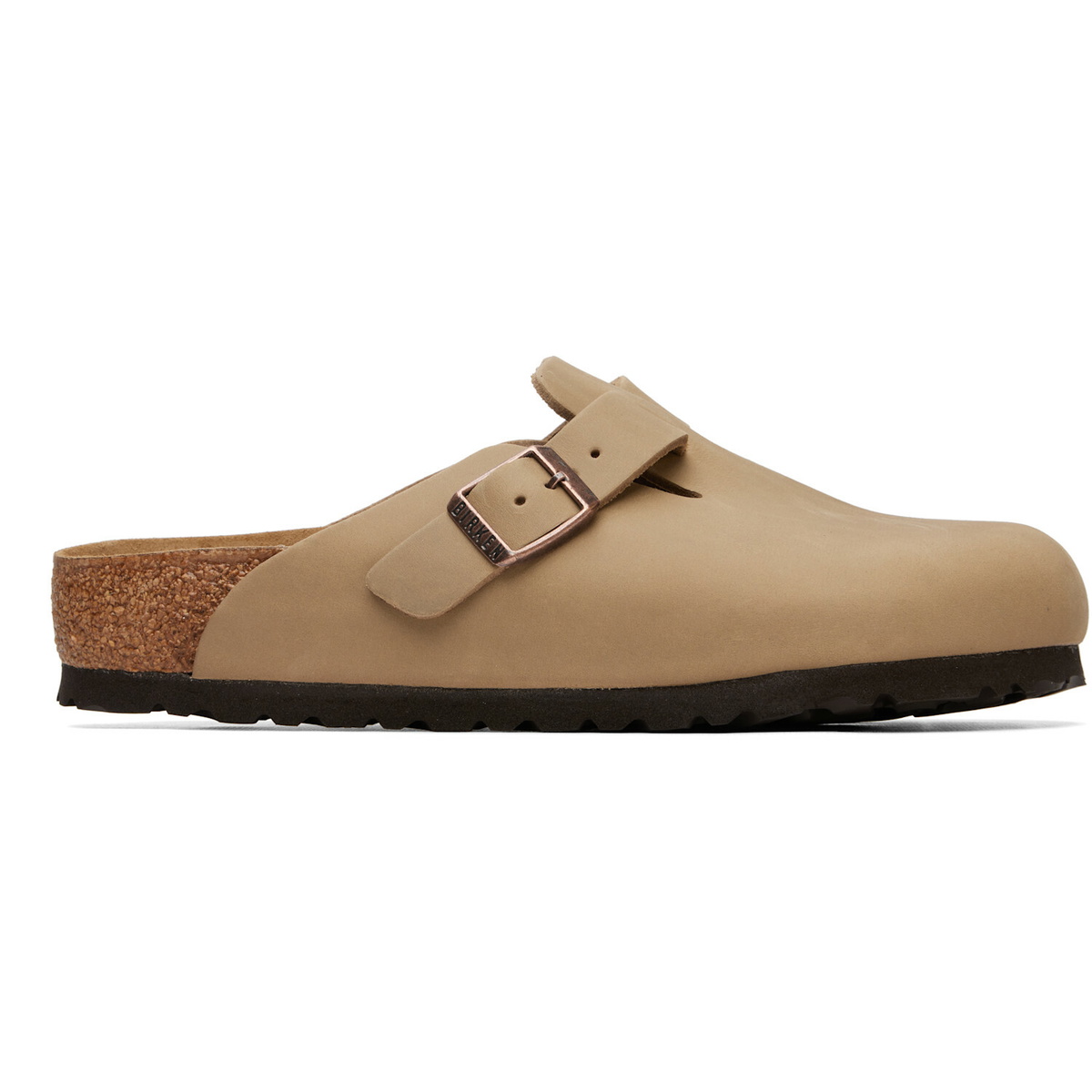 Birkenstock Brown Regular Boston Oiled Leather Loafers