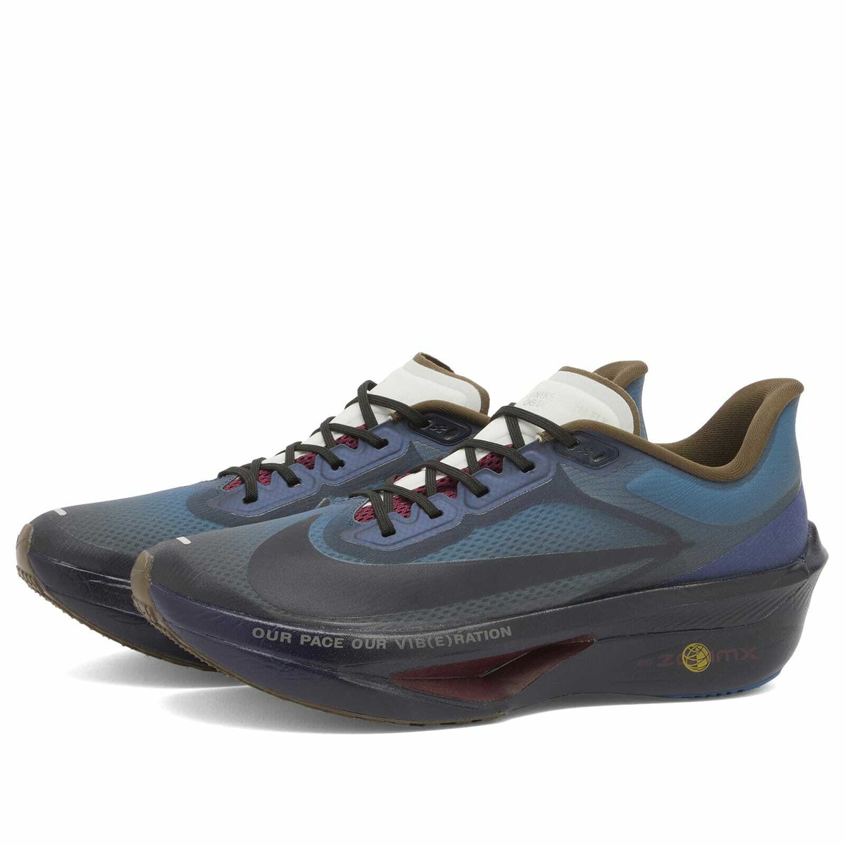Nike Running Men's Nike Zoom Fly 6 Premium Sneaker in Court Blue/Obsidian