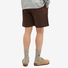 Gramicci Men's Twill G-Shorts in Dark Brown