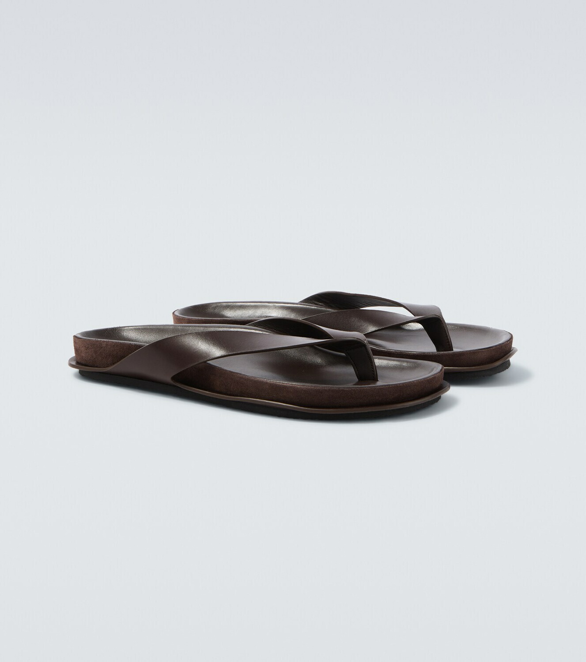 Jacquemus Tatanes leather thong sandals
