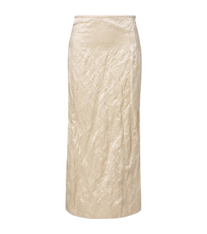 Photo: Fforme Cotton blend midi skirt