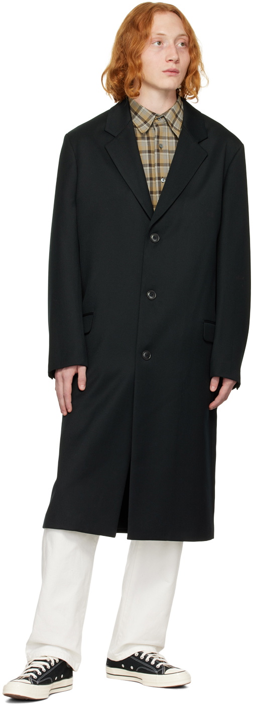 HOPE Black Area Coat