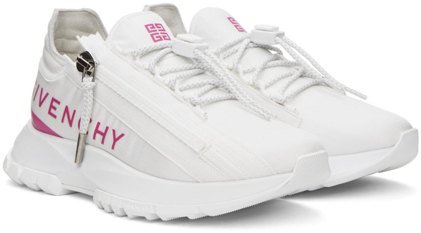 スニーカー GIVENCHY Women Sneakers BE004CE2BY 149 WHITE PINK G Move sneakers in mixed leathers in - white/pink | Givenchy US