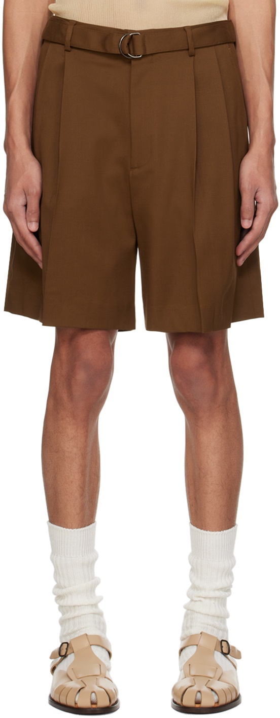Photo: CMMN SWDN Brown Marshall Shorts