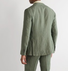 Boglioli - Unstructured Linen Suit Jacket - Green