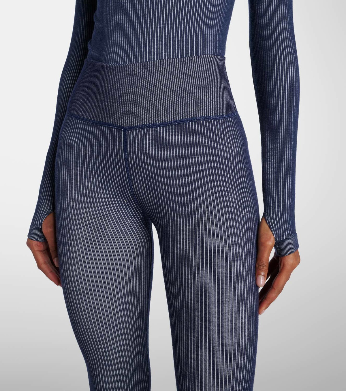 Cordova Stowe wool-blend ski leggings