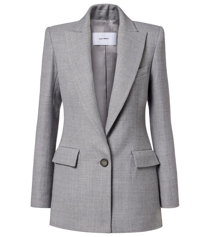 Photo: Alex Perry Single-breasted blazer