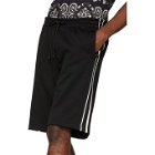 Dolce and Gabbana Black Cavallerry Bermuda Shorts