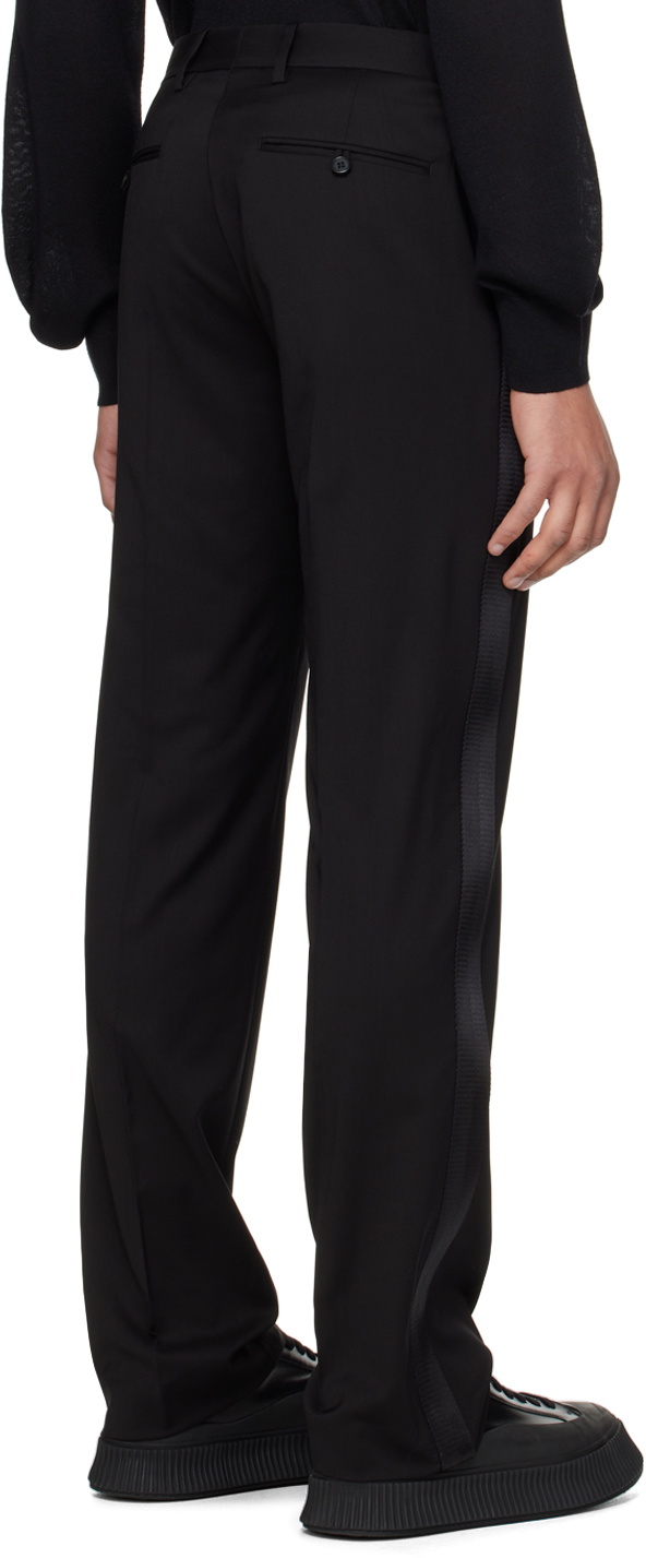 Helmut Lang Black Car Trousers
