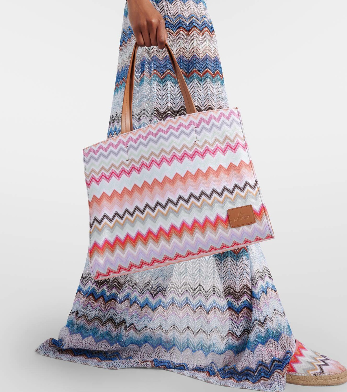 品質検査済 Missoni Missoni bag tote Medium Zag Zig バッグ