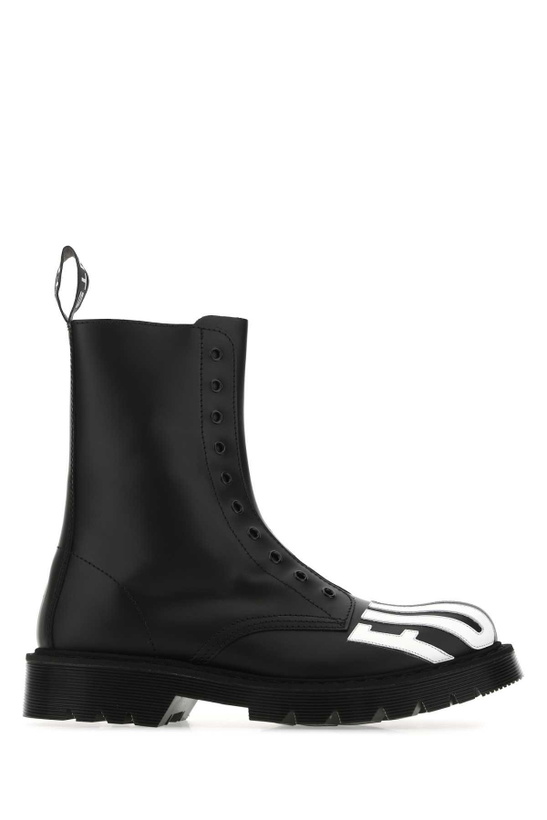 Photo: VTMNTS Black Leather Ankle Boots