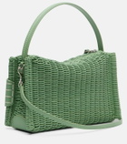 JW Anderson Loafer woven leather top-handle bag
