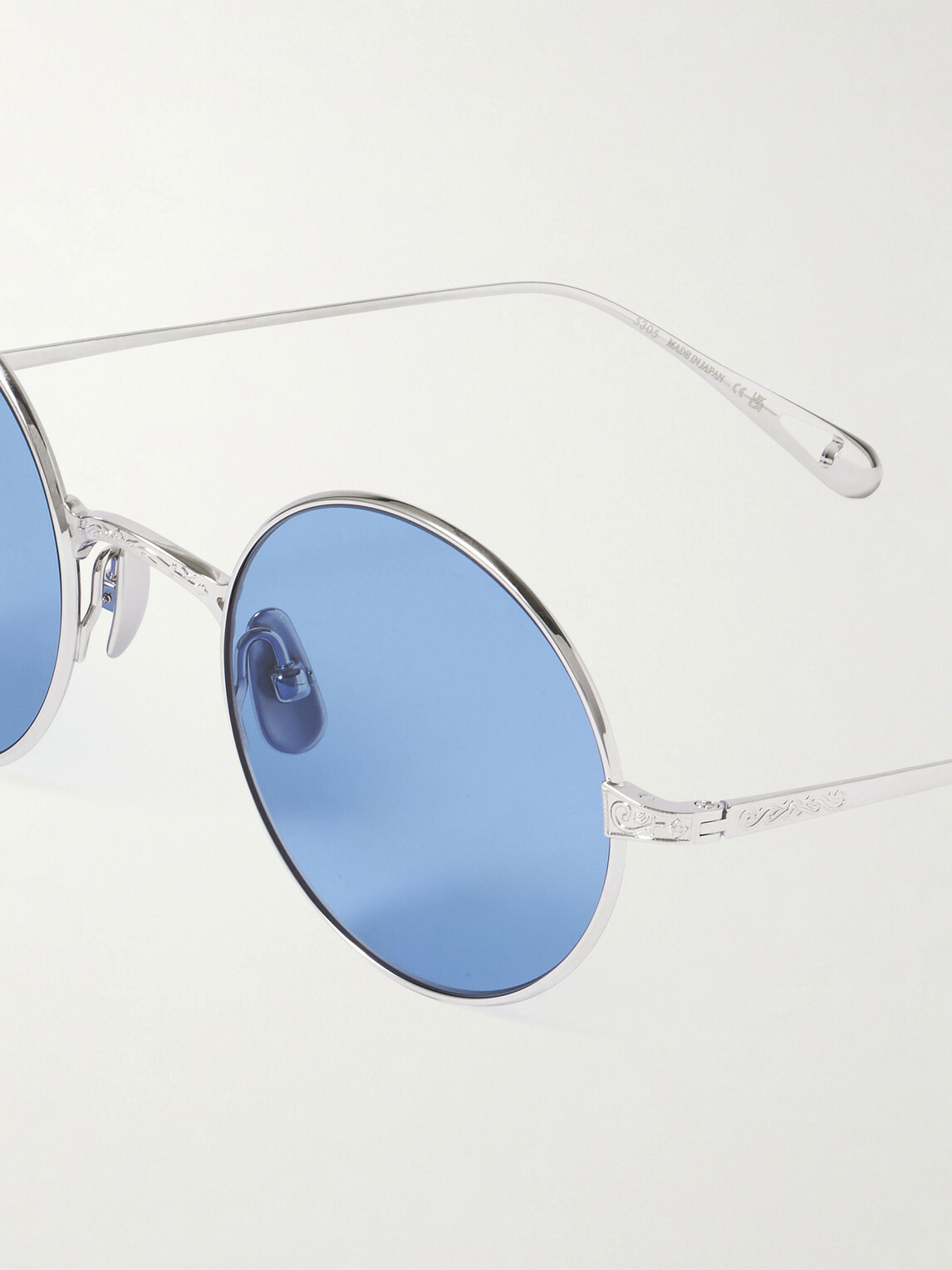 Garrett Leight California Optical - Ozzy Osbourne GLCOzzy Round-Frame Titanium Sunglasses