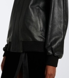 Nour Hammour Toyen leather blouson jacket