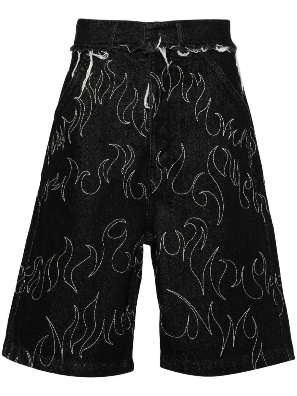AIREI - Big Fit Denim Shorts Woven
