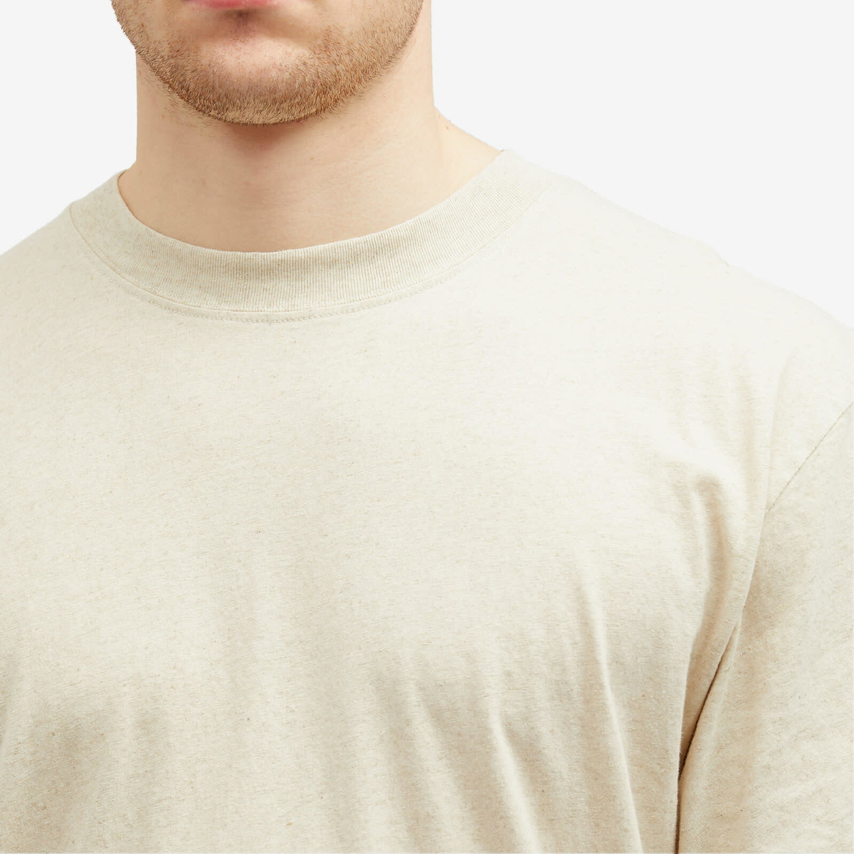 MHL by Margaret Howell Men's Simple T-Shirt in Natural
