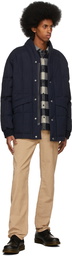 YMC Navy Down South Coat