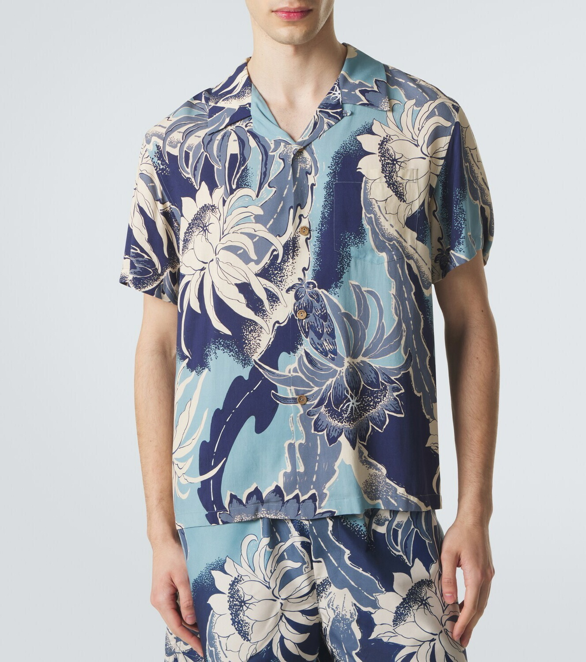 JW Anderson Floral bowling shirt