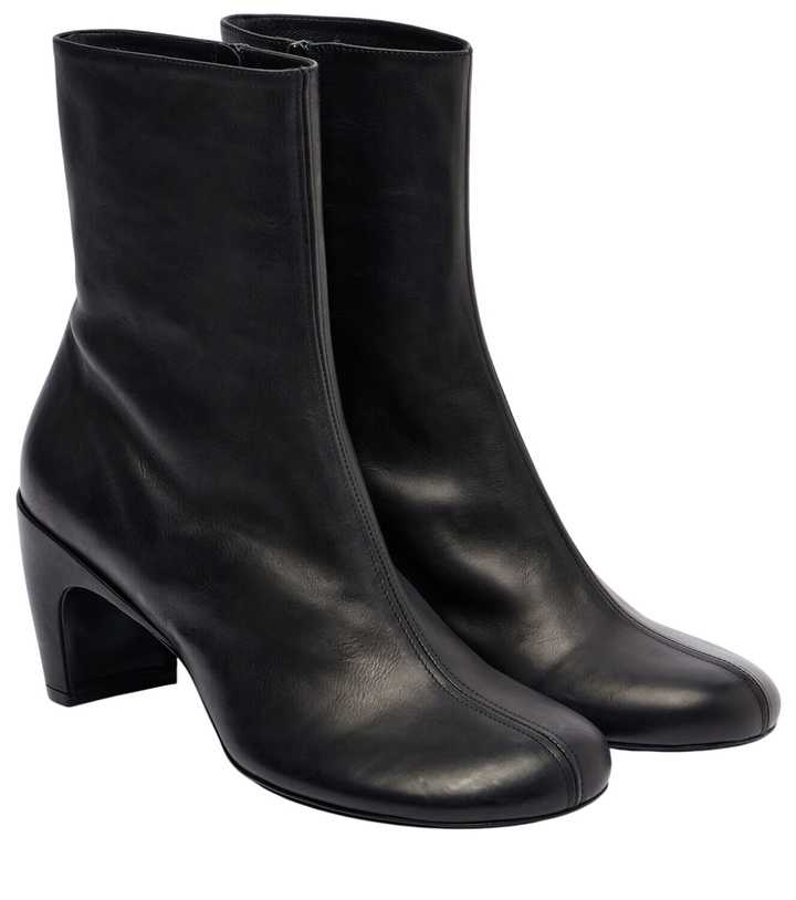Photo: Dries Van Noten 65 leather ankle boots