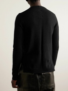 Rick Owens - Recycled-Cashmere and Wool-Blend Sweater - Black