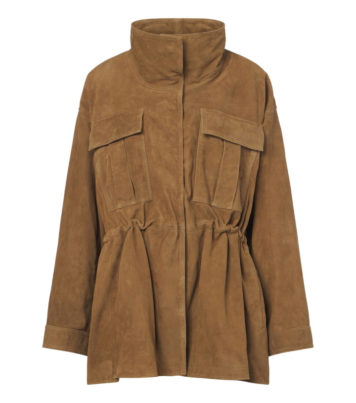 Photo: Róhe Oversized suede jacket