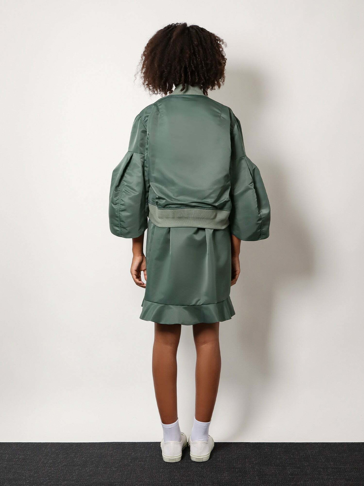 Sacai Jacket Green Womens Sacai