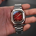 Duxot Colmar Automatic Red Dial Mens Watch DX-2069-11