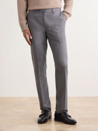 Slowear - Incotex Straight-Leg Tropical Wool Suit Trousers - Gray