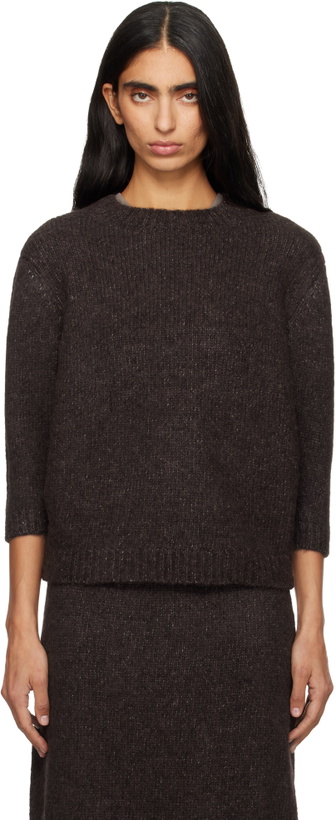 Photo: Lauren Manoogian Brown Loft Baby Crewneck Sweater