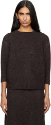 Lauren Manoogian Brown Loft Baby Crewneck Sweater