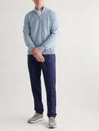 Brunello Cucinelli - Cashmere Half-Zip Sweater - Blue