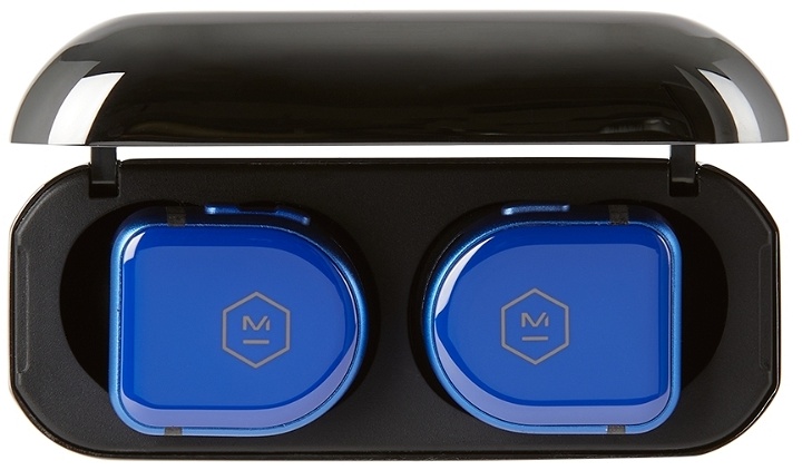 Photo: Master & Dynamic Blue MW08 Active Noise-Cancelling Earphones