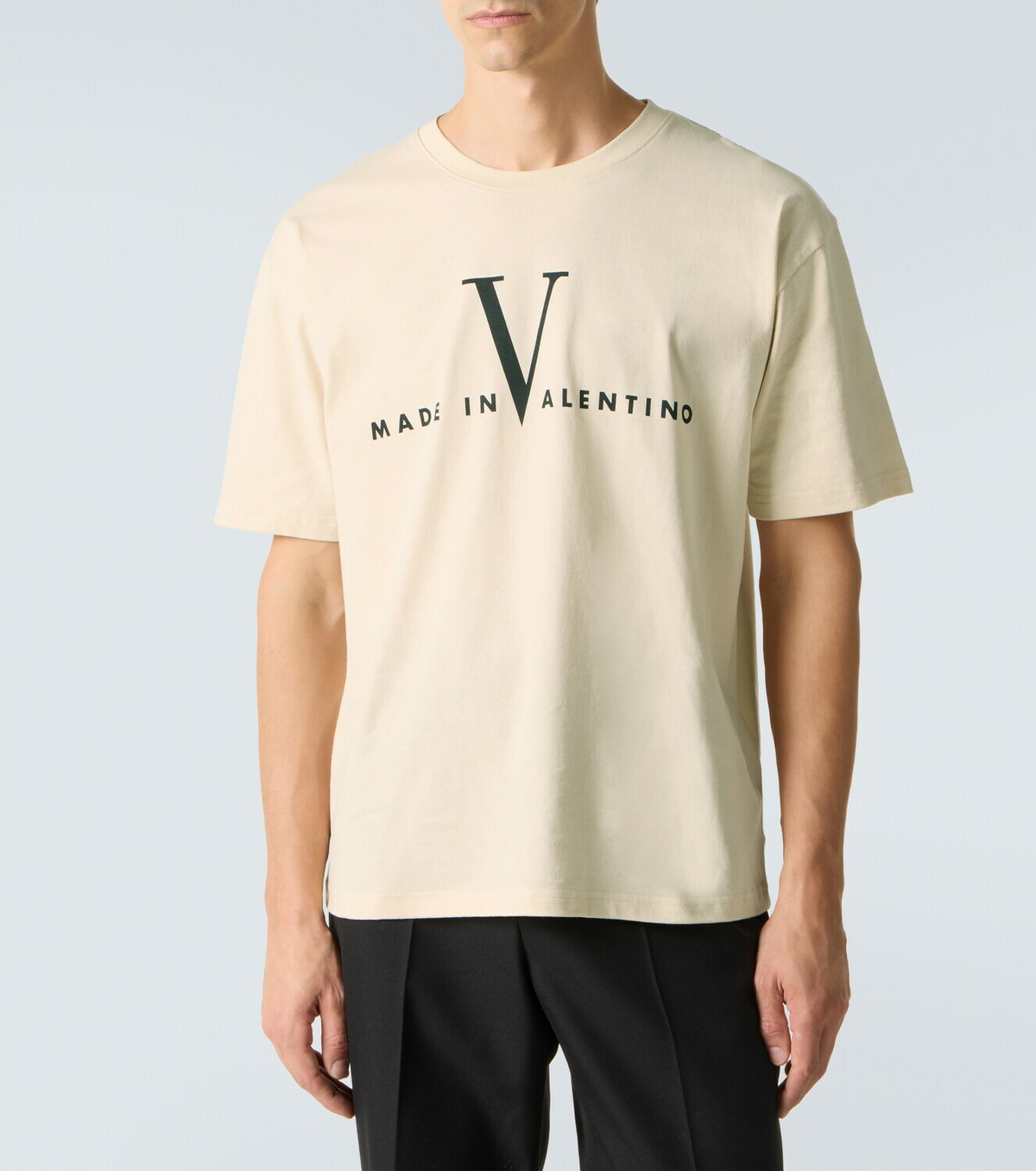 Valentino Logo cotton jersey T-shirt