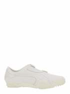 Puma mostro White Sneakers With Logo Patch On The Tongue And Studded Sole In Leather Unisex