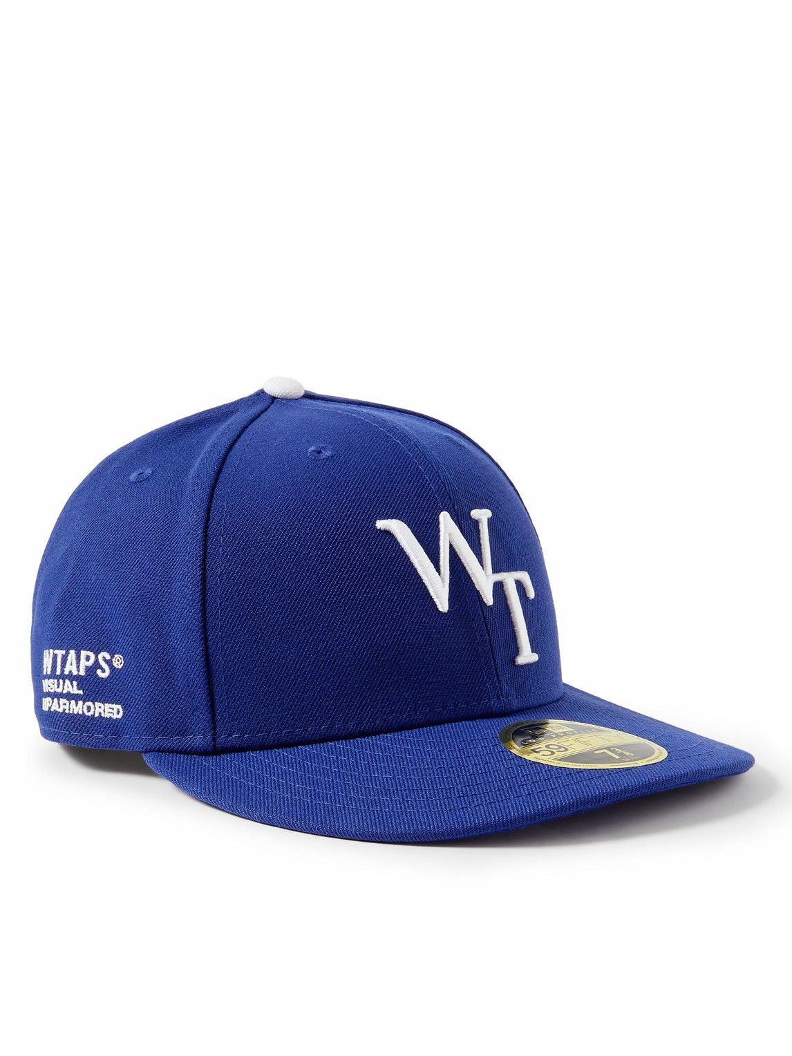 WTAPS - New Era Logo-Embroidered Twill Baseball Cap - Blue WTAPS