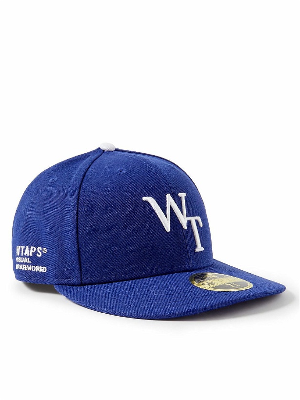 Photo: WTAPS - New Era Logo-Embroidered Twill Baseball Cap - Blue