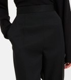 The Row Eranza wool straight pants
