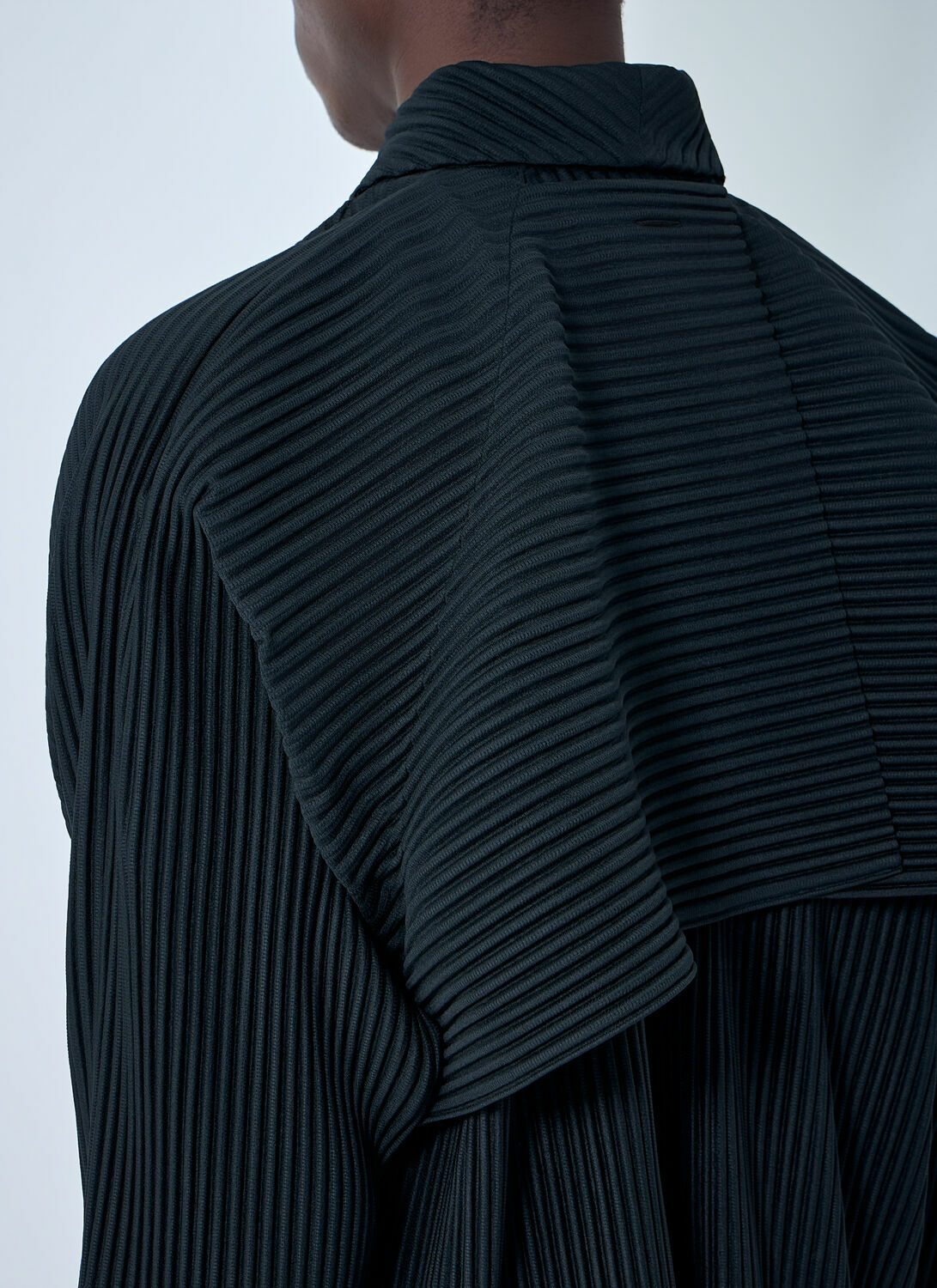 Homme Plissé Issey Miyake Pleated Button-Up Jacket