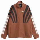 Adidas Men's x Pharell Williams Adizero Jacket in Preloved Brown