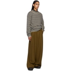 Dries Van Noten Brown Previs Trousers