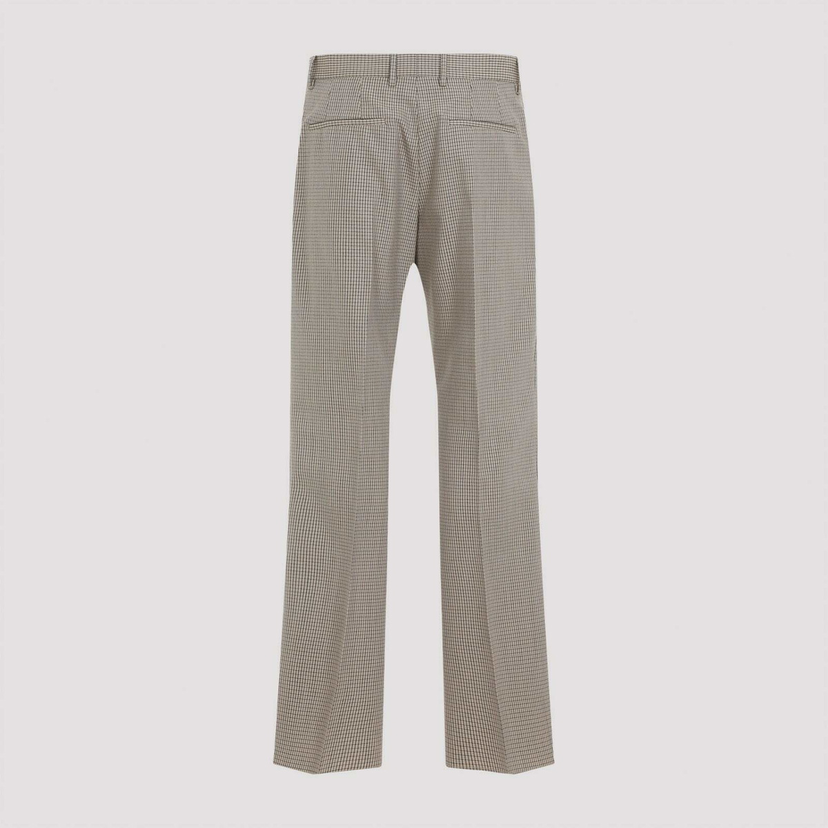 Pantalon Tailleur Jil Sander Gris En Laine Mixte Taille M - Occasion Très Bon état