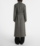 Brunello Cucinelli Double-breasted alpaca-blend coat
