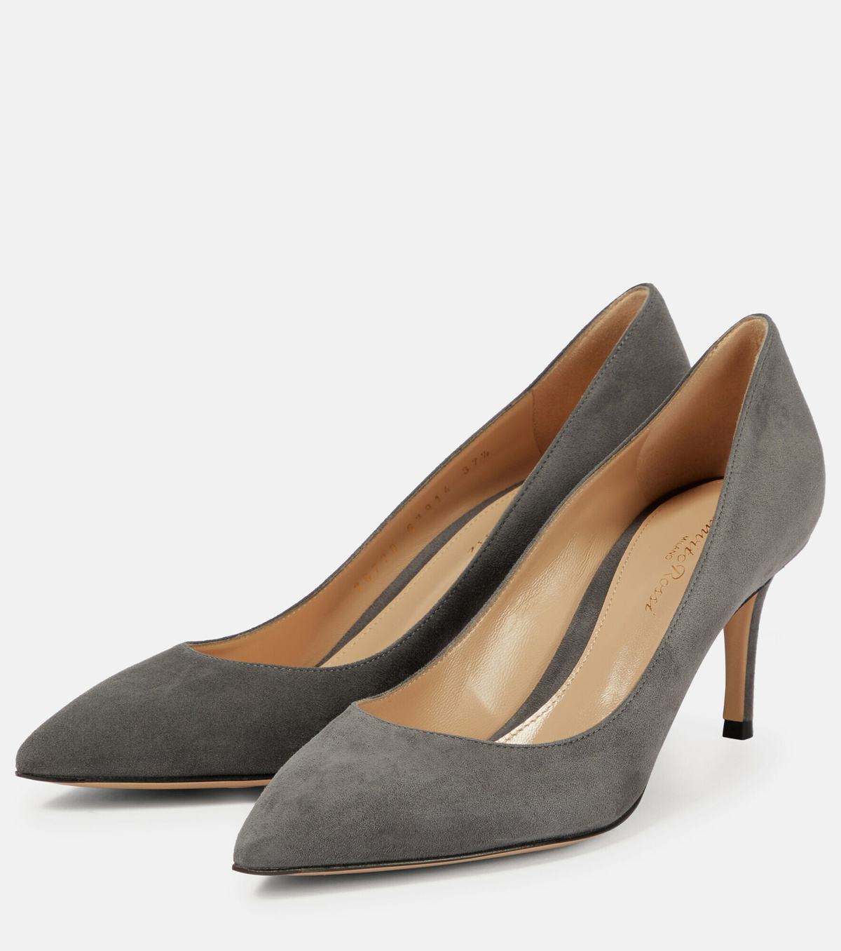 Gianvito Rossi - Gianvito 70 suede pumps Gianvito Rossi