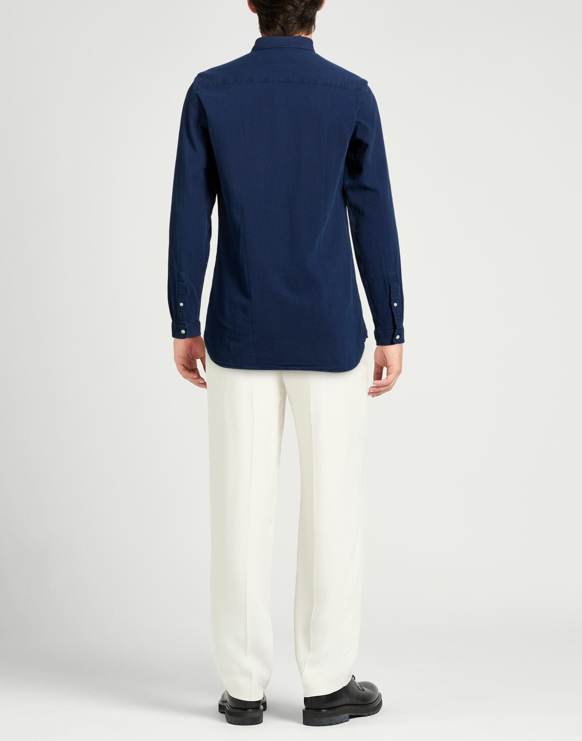 Oliver Spencer Mens Shirt in Navy
