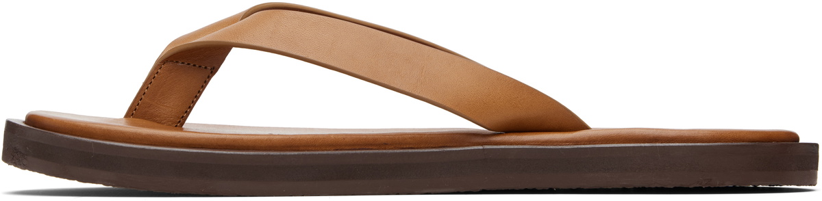 Studio Nicholson Tan Curren Flip-Flops