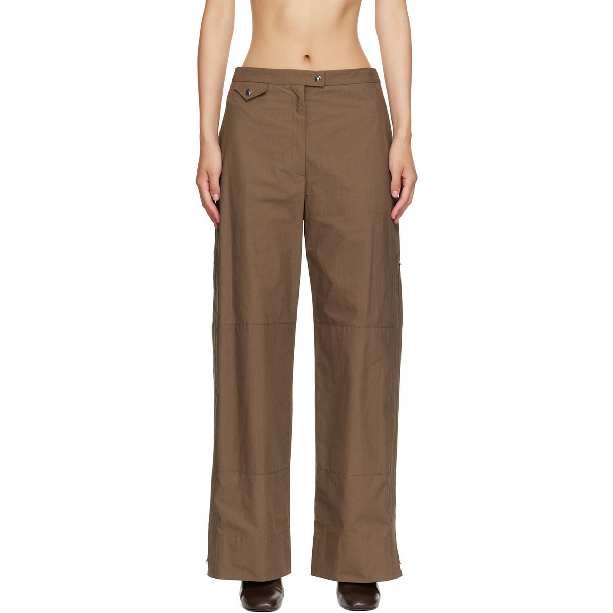 Calvin Klein Collection Brown Gemma Trousers